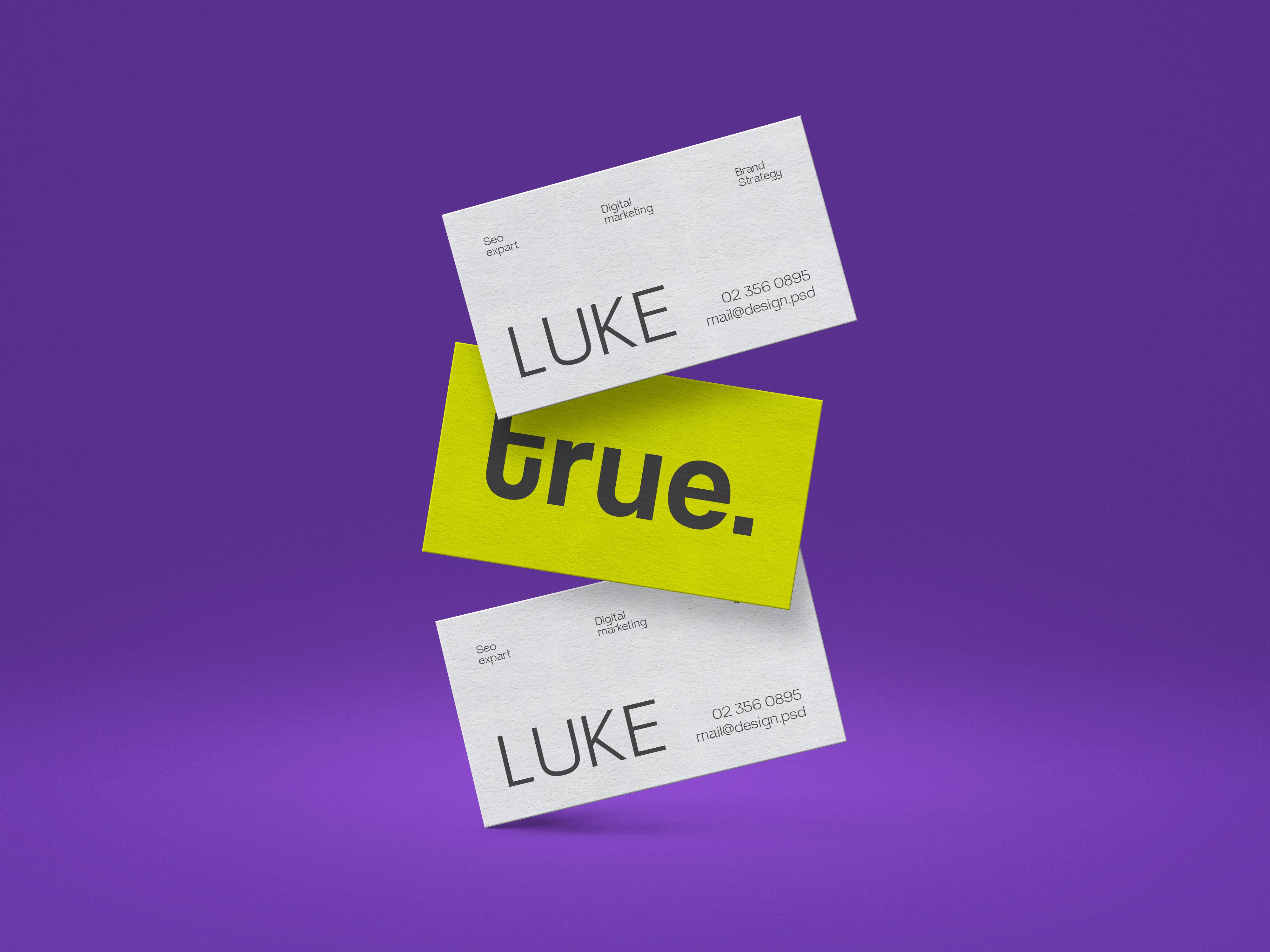 Standard Business Cards