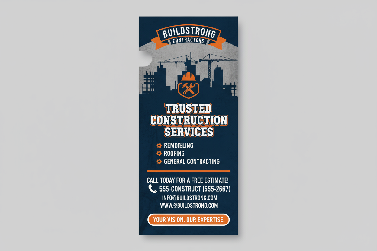 door hangers construction business