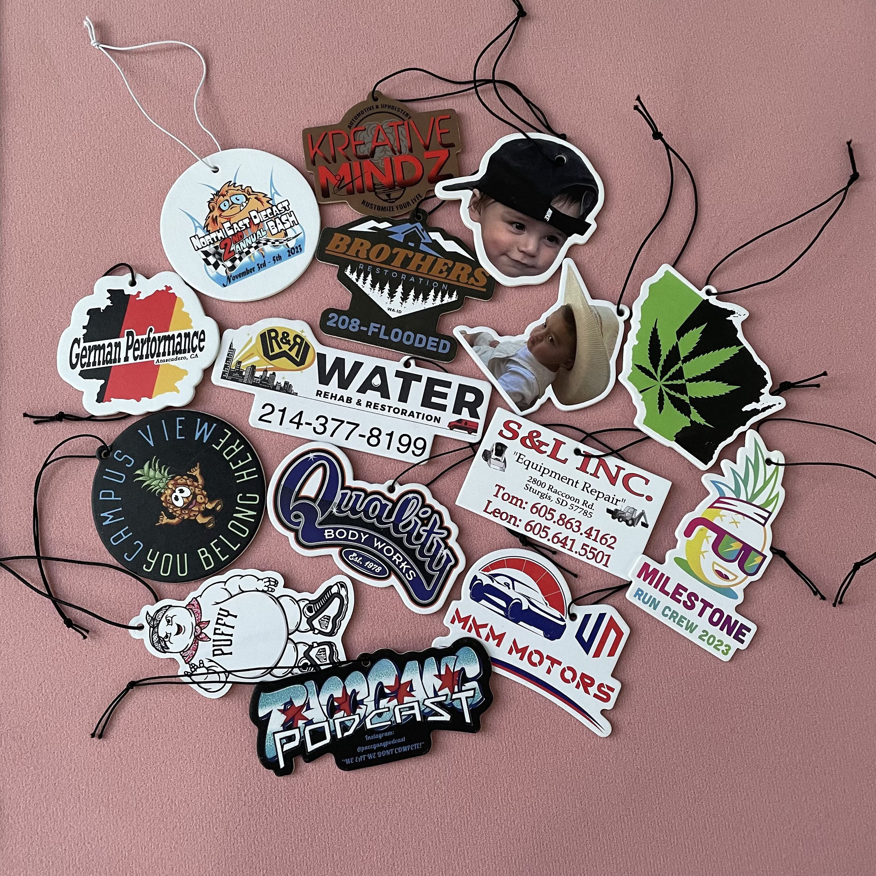 Custom Paper Car Air Fresheners